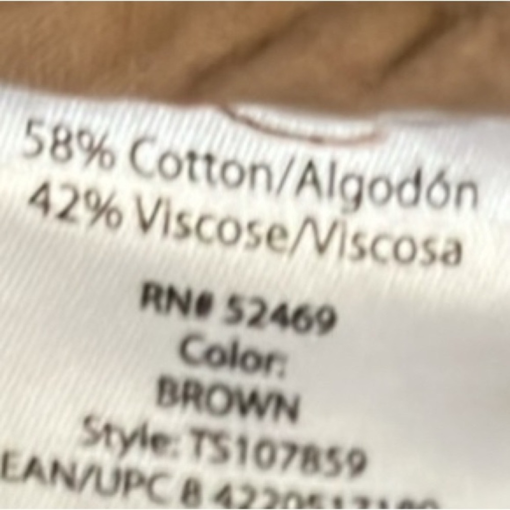 Terra & Sky Brown Cinched Funnel Neck Utility Cargo Technical Field Jacket 2X - Picture 10 of 10